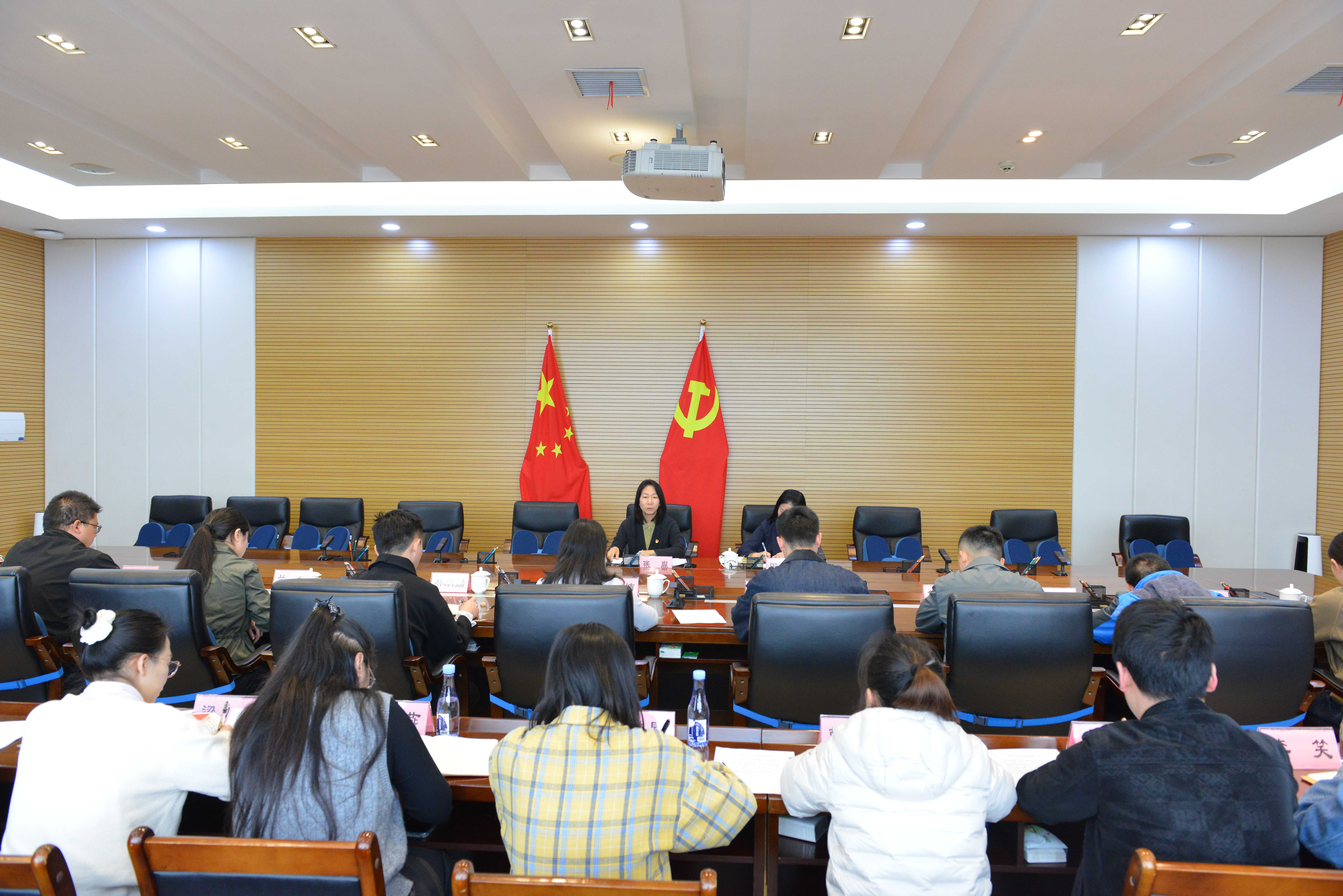 张胤宣讲党的二十届四中全会精神